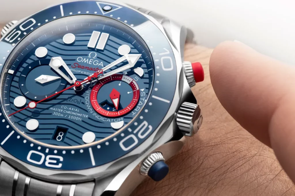 OMEGA 歐米茄 Seamaster 300 Chronograph 美洲盃限定款
