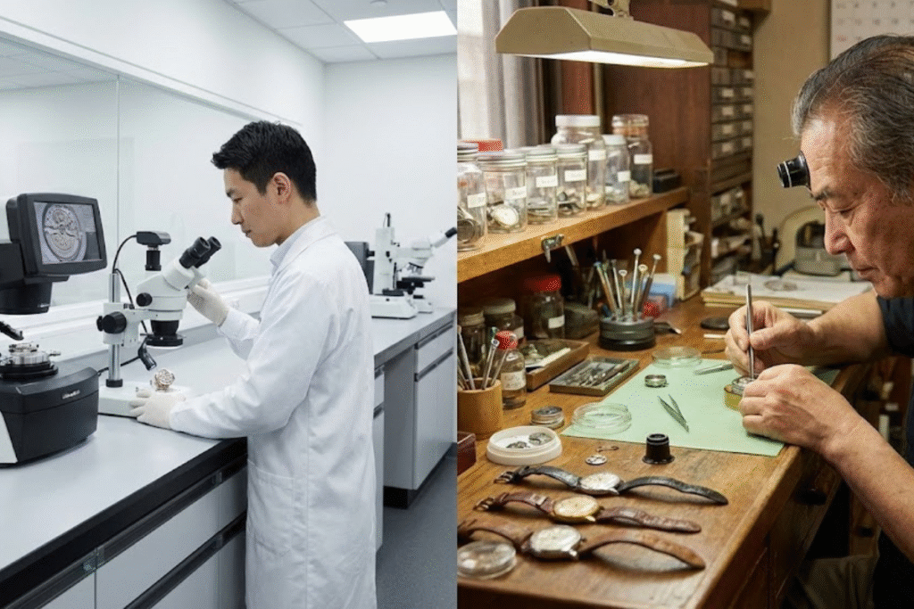 原廠維修跟鐘錶行哪個比較好？