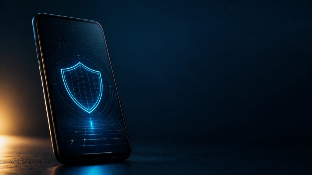 Android 手機疑似中毒時的安全模式與可疑 App 檢查示意圖